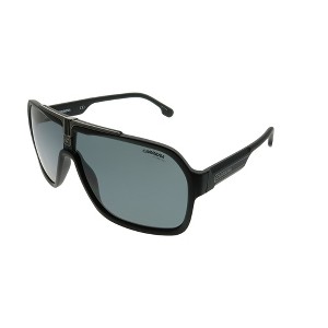 Carrera  003 2K Unisex Aviator Sunglasses Matte Black 64mm - 1 of 3