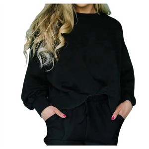 Women's Millie Lux Sweatshirt - Mary Square - 1 of 3