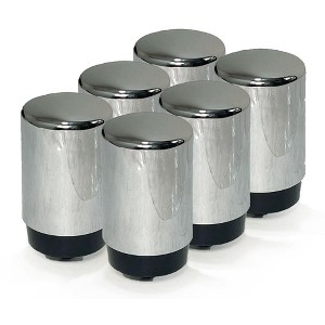 Nispira Water Filter Replacement For Brita Basic Complete Faucet Filtration Systems 36311 36312 FR-200 FF-100 Polished Chrome Silver, Pack of 6 - 1 of 4