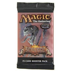 未開封 MTG Scourge スカージ 2パックセット Magic The Gathering Magic the Gathering MTG Scourge Booster Pack