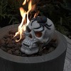 Dexmalle Halloween Demon Skull,Suitable for Outdoor Fireplace and Fire Pit - 3 of 4