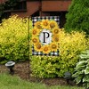 Briarwood Lane Everyday Garden Flag 12x18 For Outdoor Sunflowers Monogram P Garden Flag Flags For Outside - 4 of 4