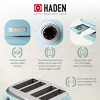 Haden 12 Cup Programmable Drip Coffee Maker Coffee Machine Bundled with Heritage 4 Slice Wide Slot Stainless Steel Toaster, Turquoise & Chrome - 3 of 4