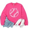 Simply Sage Market Women's Graphic Sweatshirt Game Day Baseball - 3 of 3
