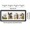 Americanflat 8x20 Collage Picture Frame to Display 4 Photos at Once - Black - 2 of 4