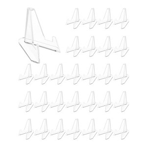 Unique Bargains Acrylic Multipurpose Use Durable Acrylic Trading Card Holder Stands - 1 of 4