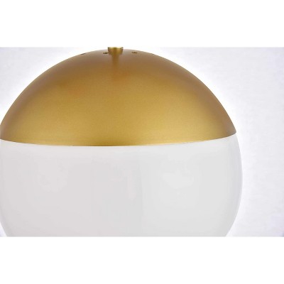 Chrome Pendant Light with Frosted White Glass Globe Shade