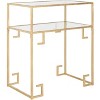 Berdine Accent Table - FOX2560A - Gold/Mirror - Safavieh Couture - 4 of 4