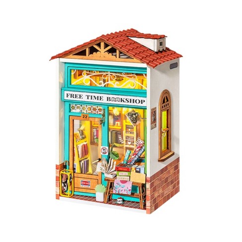 DIY Miniature Dollhouse Kit  Honey Ice Cream Shop – Hands Craft