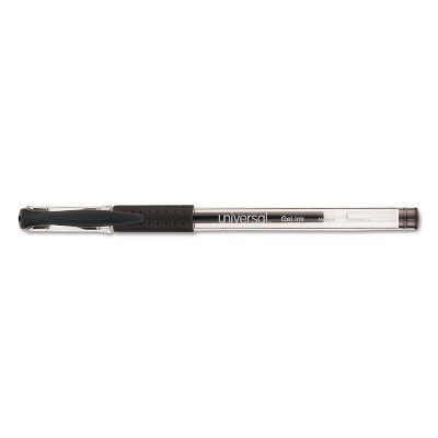 Universal Gel Stick Roller Ball Pen 0.7 mm Medium Black Ink 60/PK 39513