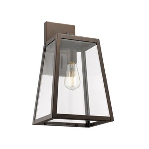 Chloe Lighting CH22034RB16-OD1 Xandra Industrial 1 Light Rubbed Bronze Outdoor Wall Sconce 16" Tall - 1 of 4