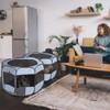 EighteenTek 2 Mesh Room Pop Up Portable Pet Playpen - 2 of 4
