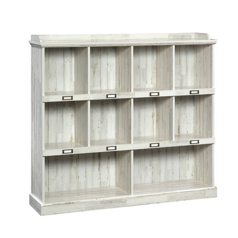 White plank deals bookcase