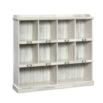 47" Barrister Lane Bookshelf White Plank - Sauder