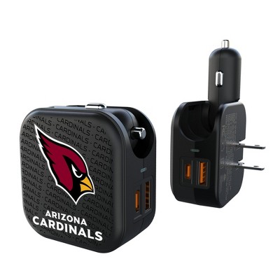 NFL NFC Teams Text Backdrop 18-Watt 2 in 1 USB A/C Charger