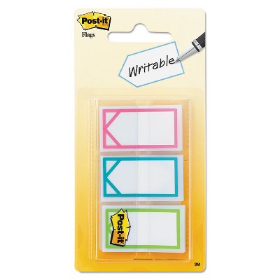 Post-it Arrow 1" Page Flags Three Assorted Bright Colors 60/Pack 682ARROW