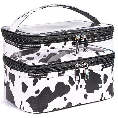 Paaaawaters Travel Makeup Bag Cosmetic Bag Makeup Bags for Women Cosmetics Cases Portable Waterproof Foldable