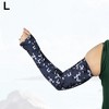 Unique Bargains Basketball Sports Camouflage Cooling Arm Elbow Compression Sleeve Dark Gray 1 Pair - 3 of 4