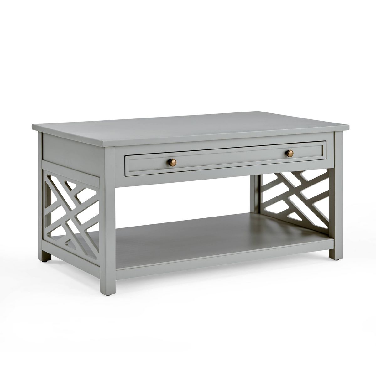 36" Middlebury Wood Coffee Table with Drawer - Alaterre Furniture