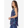 Woman Within Plus Size High-Low Tank - 4 of 4
