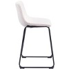 Zuo Smart Counter Stool (Set of 2) Ivory - 2 of 4