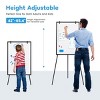 SEVOBAL Doodle Mats and Boards 40x28 Magnetic Whiteboard with Adjustable Tripod Easel for School Office, black, 27.56"*1.57"*65.35" - 4 of 4