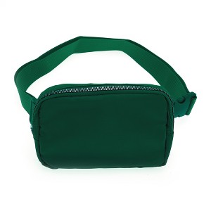 Unique Bargains Solid Color for Hiking Gym Running Waist Pack 1 Pc - 1 of 4
