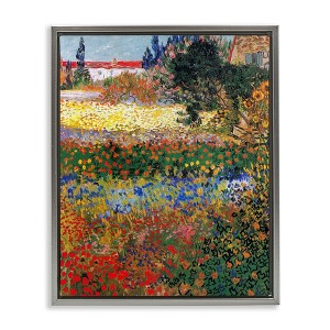 Stupell Industries Flower Garden Van Gogh Vivid Painting, 21" x 17" - 1 of 4