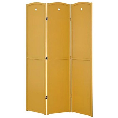 3 or 5 Panel Room Divider Wooden Privacy Screen Classroom Children