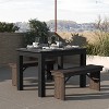 Taylor & Logan 46"x30" Ingles Rectangular Dining Table - 4 of 4