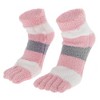 Unique Bargains Women's Warm Plush Yoga Five Toe Socks 1 Pair - 3 of 4