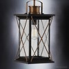 Urban Ambiance Luxury Colonial Outdoor Pendant Light,  21"H x 9"W,  Olde Bronze Finish, UHP1231 - 3 of 4