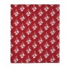 Kate Aurora Holiday Living Red Christmas Three Kings Plush Accent Throw Blanket - 50 in. W x 60 in. L - 3 of 3