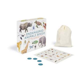 Endangered Animals Bingo Board Game