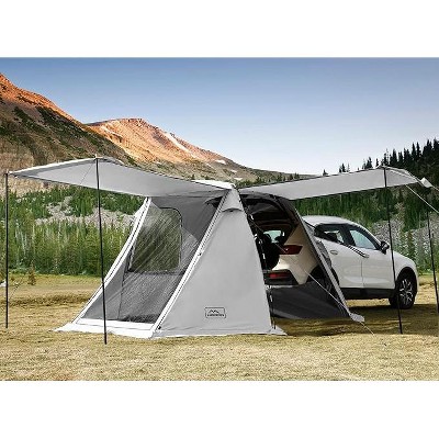Anybear SUV Car Tent Tailgate Shade Awning Gray