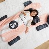 Race Car with Tire Pillow Sleeping Bag - Wonder & Wise - image 3 of 4