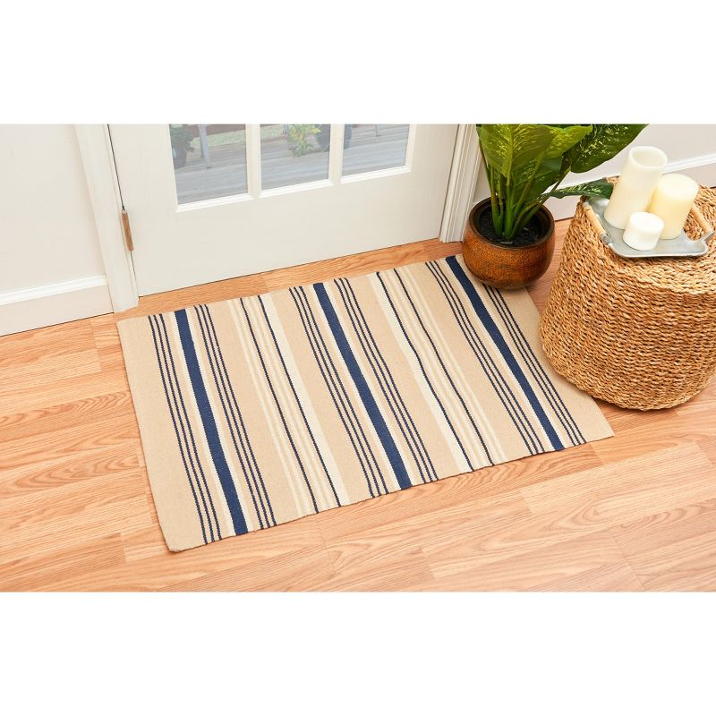 C&F Home French Stripe Woven Rugs, 3 of 5