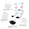 Umbrellas Pattern Women Printed Crew Socks Funny Funky Socks Soft Polyester Novelty Gifts for Artists Men - 4 of 4