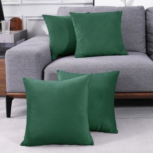 Deconovo Holland Velvet Cushion Covers Decorative Pillow Cases Set of 4 - 1 of 4