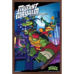 Trends International Nickelodeon Rise of The Teenage Mutant Ninja Turtles - Mayhem Framed Wall Poster Prints - 1 of 4