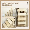 Resenkos Cat Scratching Tower,Cat Tree, Cat Tree, Cat Tower Cat Stair Steps with Scratching Post, Hanging Play Ball,Beige - 2 of 4