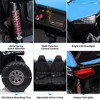24V 2 Seaters Ride On UTV car with Remote Control for Kids, 4WD Motors Electric Vehicle - 3 of 4