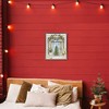 Stupell Industries Merry Christmas Door & Tree Floating Frame Canvas Art - 3 of 4