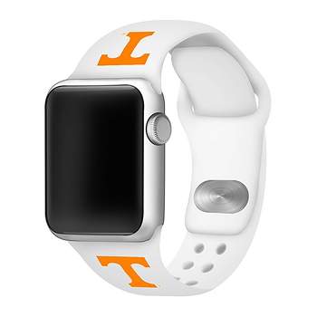 NCAA Tennessee Volunteers White Apple Watch Band