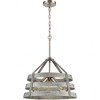 Elk Home Brigantine 3 - Light Chandelier in  Weathered Driftwood - 3 of 3