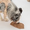 Dexypaws Enrichment Lick Mat: Pup-accino - Grooved Silicone - 3 of 4
