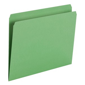 Smead File Folder, Straight Cut, Letter Size, 100 per Box - 1 of 4