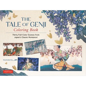 The Tale of Genji Coloring Book - by  Lady Murasaki Shikibu (Paperback) - 1 of 1