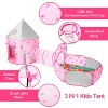 Skirfy 3pc Toddler Pop up Kids Play Tent with Tunnel and Ball Pit for Boys, Girls and Toddlers, Indoor& Outdoor Play House, Perfect Kid's Gifts - 4 of 4