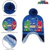 PJ Masks Boys' Winter Beanie Hat and Mittens Set, Kids Ages 2-4 (Blue/Navy) - 3 of 4